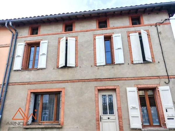 Rabastens - Maison de charme avec terrasse - Grands volumes et fort potentiel