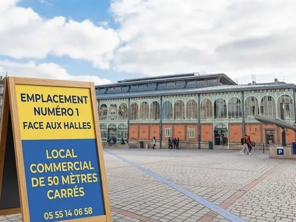 Local commercial 50 m²