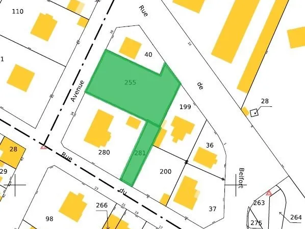 Vente terrain constructible