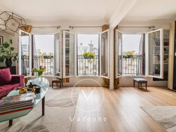 Paris 5 - Maubert Mutualité - Etage élevé - Balconnets