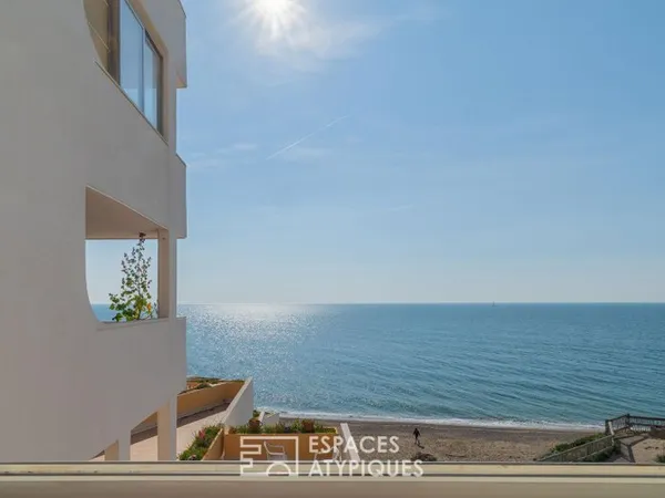FRONT DE MER ABSOLU - LE LUXE D'AVOIR LA MER POUR SEUL VIS-À-VIS