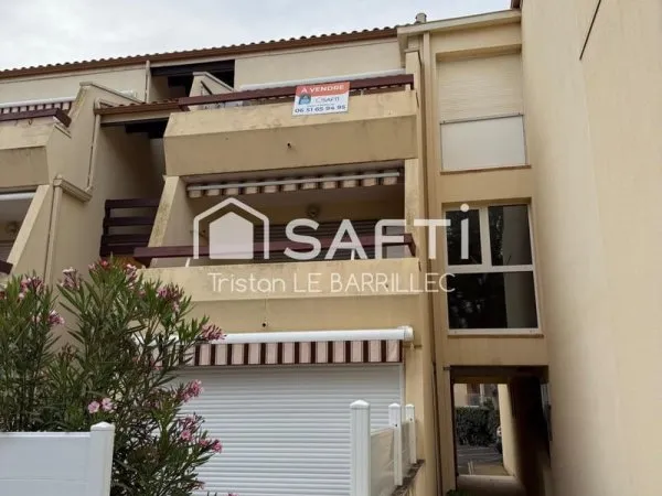 Appartement en Duplex à Marseillan 40m2 Plage 2 min de la Mer