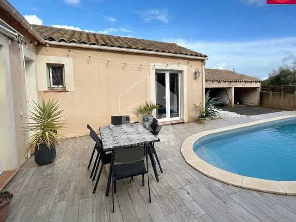 Maison plain-pied 104 m² ? Terrain 496 m² ? Carcassonne