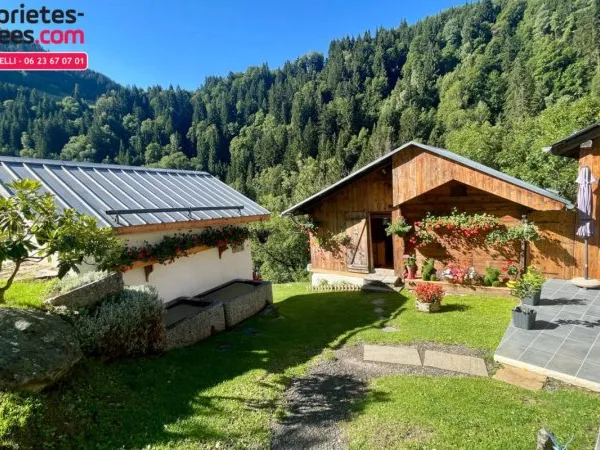 Propriété d'exception sur les hauteurs de Saint-Gervais Mont-Blanc