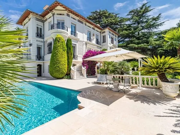 CANNES CALIFORNIE - HÔTEL PARTICULIER BELLE ÉPOQUE- VUE MER
