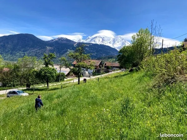 Terrain 511 m² à Domancy - Vue Massif - Opportunité à saisir