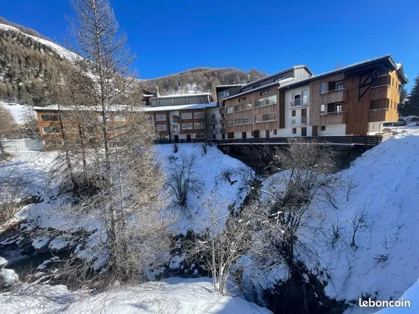 🏔️ rare - 2 studios sur le même palier - la foux d'allos - idéal investisseur ou famille