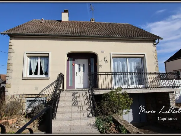 Maison à vendre 5 pièces PITHIVIERS (45), 96m², 3 chambres, plain pied, garage