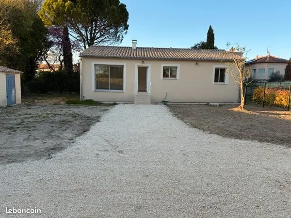 Maison neuve avec terrain 600 m2