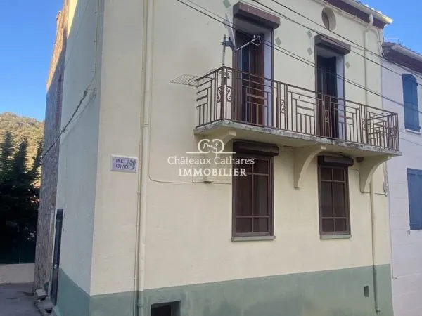 CHARMANTE MAISON DE VILLAGE T5 à Rasiguères (66720)