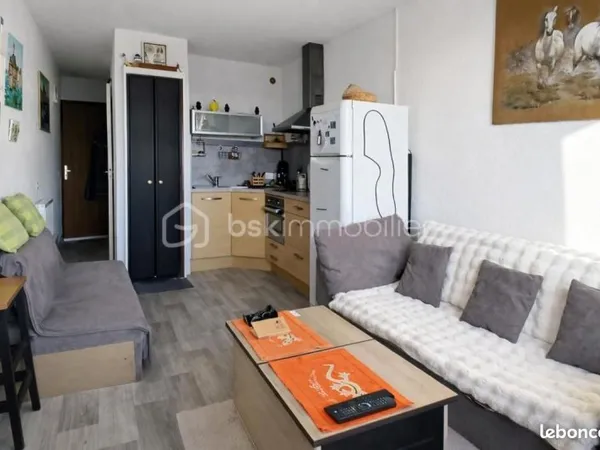 Studio 1 pièce 22 m²