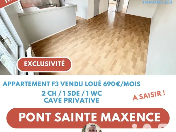 Appartement 3 pièces 57 m²