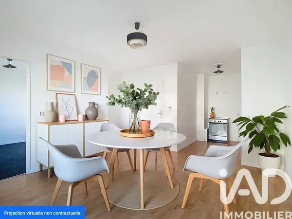 Appartement 2 pièces 44 m²