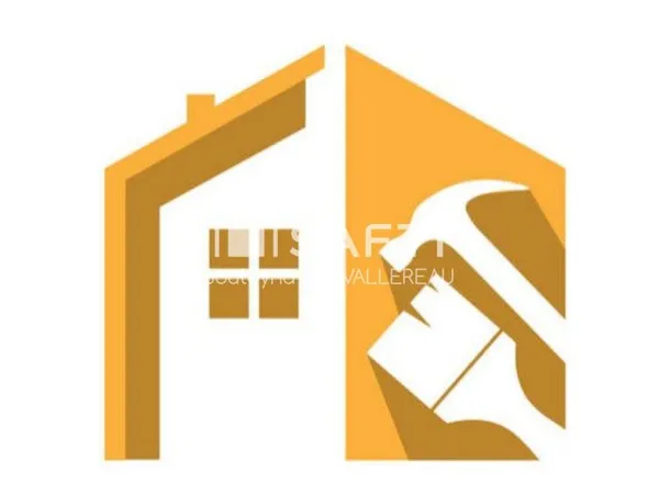 Maison à rénover complètement sur parcelle de 1498m2 + terrain non attenant de 1440m2