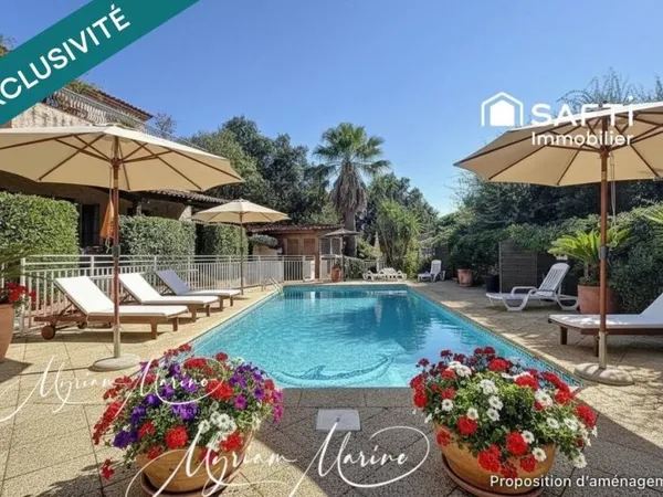 ACHAT APPARTEMENT MEUBLÉ- 6 COUCHAGES -TERRASSE - PISCINE - PROCHE PLAGES - SAINT AYGULF