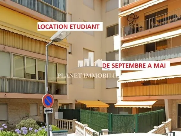 LOCATION ETUDIANTE STUDIO GOLFE JUAN