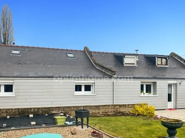 Maison de semi plain pied 5 pièces a la ville au bois les dizy (02)