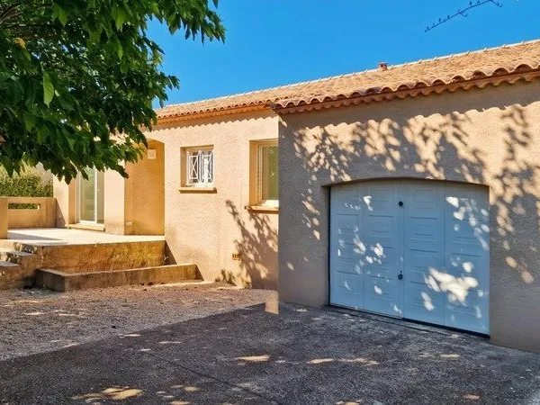 Maison T4 de plain-pied 4 faces avec garage et jardin - Magalas (34)