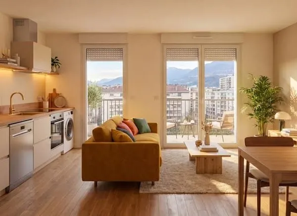 Appartement 2 pièces 49 m²
