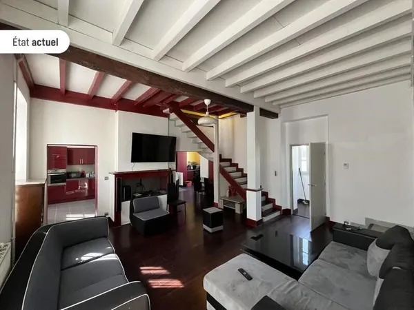 Duplex de 5 pièces principales