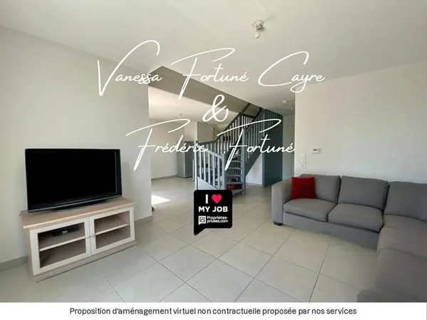 Appartement Duplex T3 de 75,32 m² à Cenon