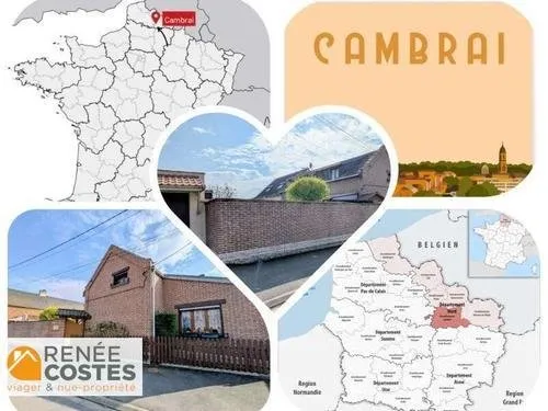 Viager occupé - F76-H77 ans - CAMBRAI (59400)