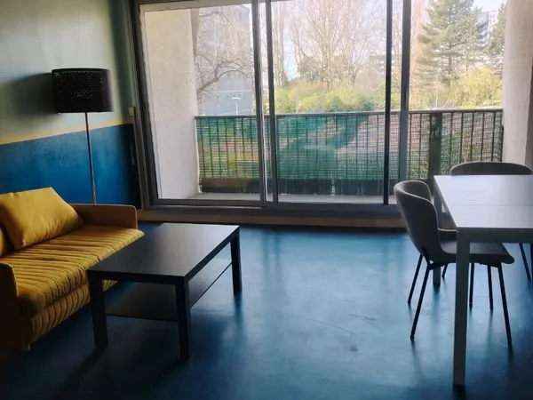 Studio meublé neuf 33 m² avec balcon - Mons-en-Baroeul