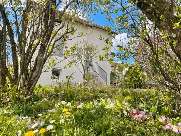 Maison rénovée avec jardin