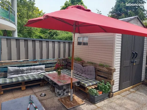 T2 38m² rdc avec grande terrasse