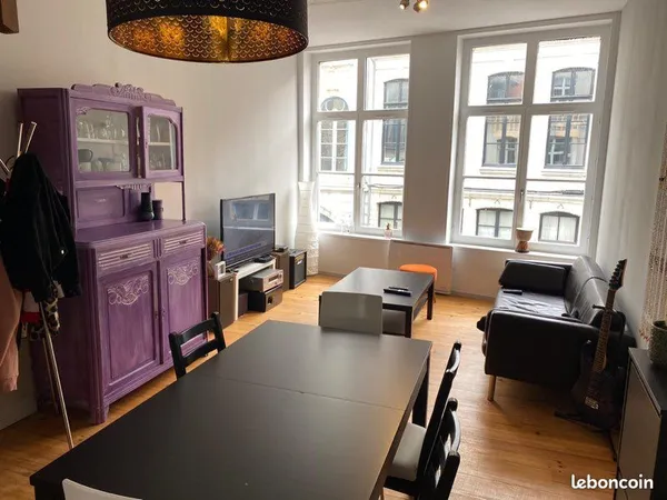 Triplex lumineux 2 chambres au coeur du Vieux-Lille