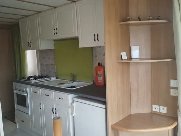 Vend terrain plus mobil home