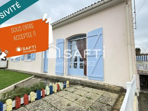 Maison de ville à proximité du centre de Luçon