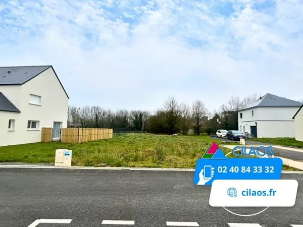 Votre terrain viabilisés et libres de constructeur proche de Saffré