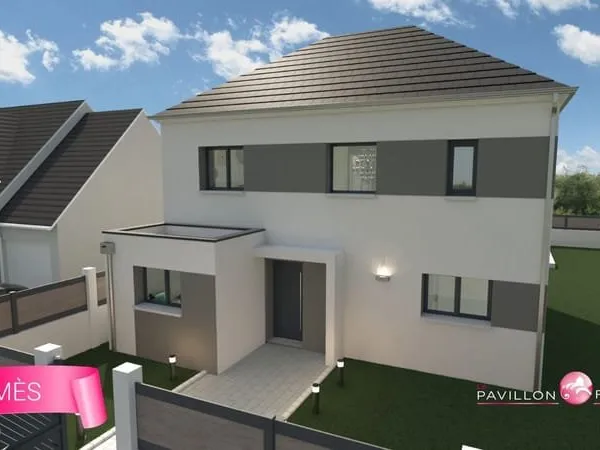 Projet de construction d'une maison 138 m² avec terrain à MONTIGNY-LENCOUP (77)