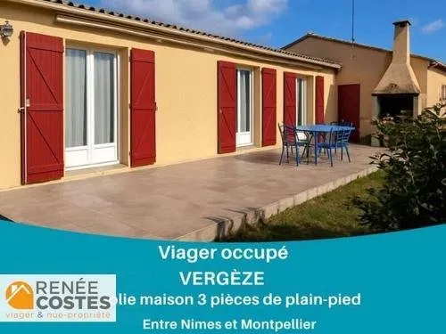 Viager occupé - F70-H74 ans - VERGEZE (30310)