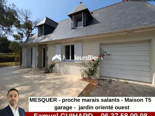 MESQUER - Maison 4 chambres sur 1500m² de terrain