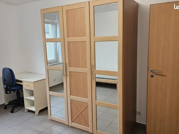 Studio meublé 18m2 Yutz centre