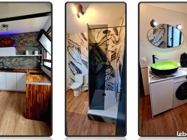 T1 bis - dernier étage - Terrasse 27m² - 100% meublé
