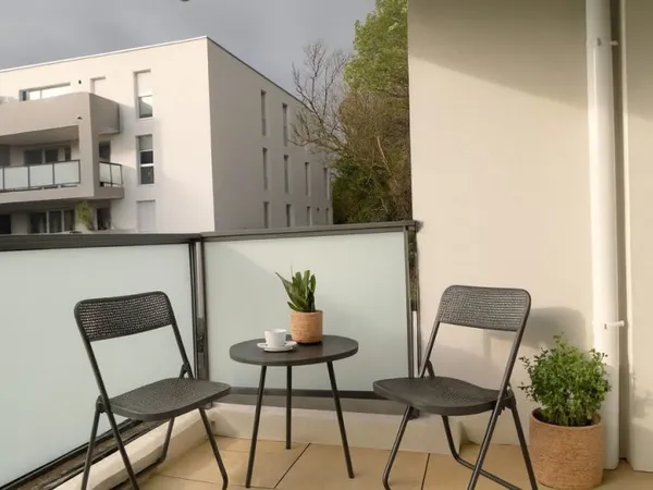 Appartement T2 de 46 m2 avec balcon à Nîmes Calme, lumineux et idéalement situé