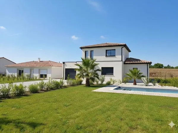 BALMA, Maison neuve de 125 m2 habitable sur terrain plat de 850 m2 bien exposé !