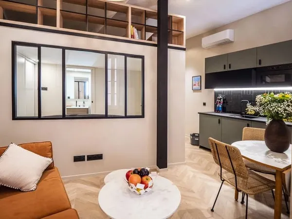 Vieux Nice vente 2 pièces design neuf