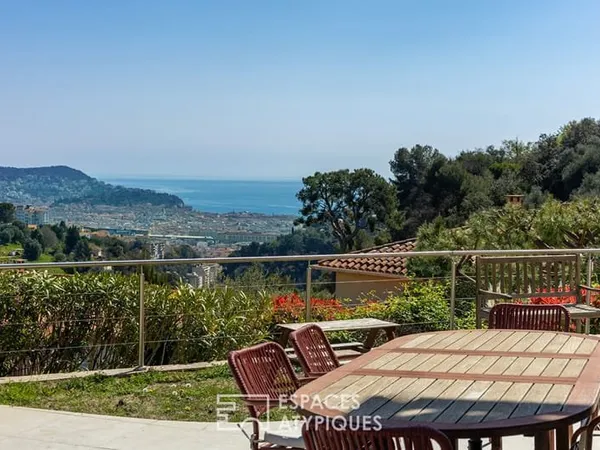 Villa avec vue mer à Nice