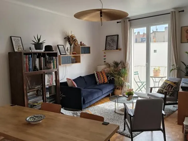 Location appartement T3, 5e étage avec ascenseur, Boulogne Nord