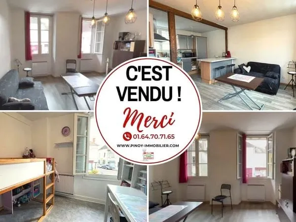 Appartement 3 pièces 50 m²