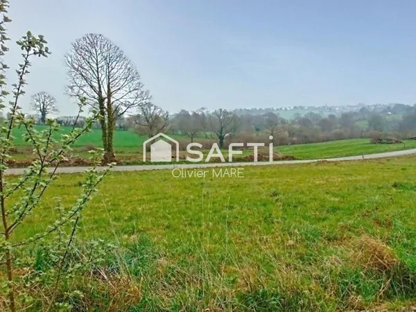 Terrain à bâtir de 693m², viabilisé, à 7 kms de Flers