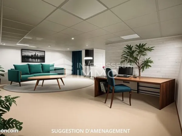 Bureaux 100 m²