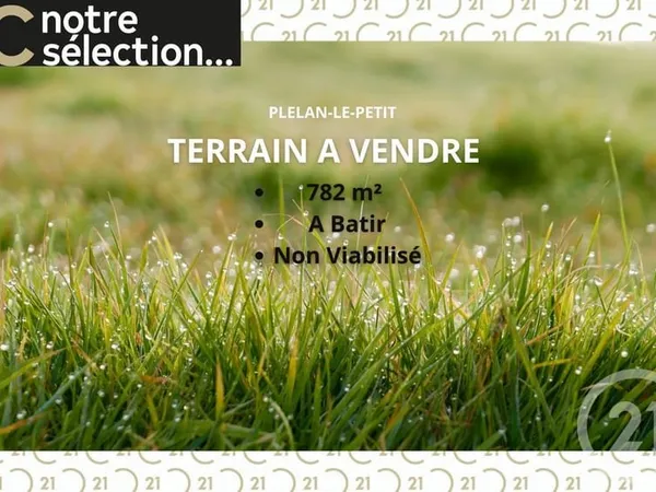 Terrain 782 m²