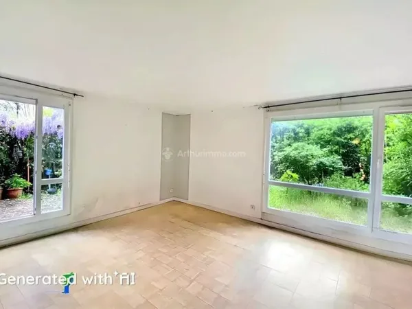 Appartement lumineux de 90 m² avec jardin et garage à Villefont