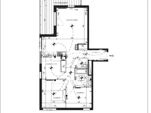 Appartement 4 pièces 76 m²