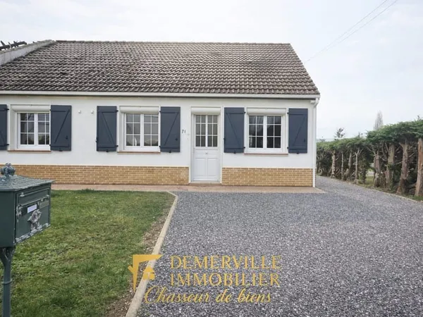 Charmant plain-pied de 2 chambres proche Montreuil-sur-Mer